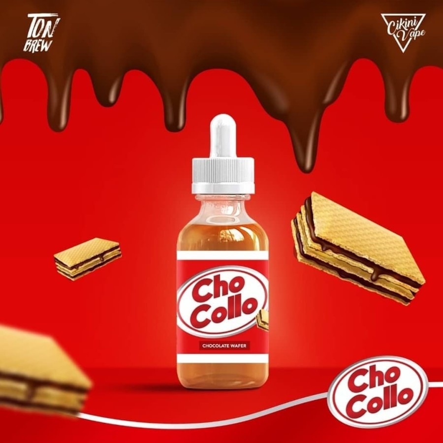 Chocollo Chocolate Waffer 60ML 3&amp;6MG by Ton Brew x Cikini Berpita Cukai