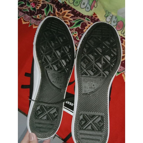 Sepatu All Star Hitam Original