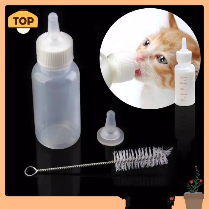 Pet Bottle &quot;DOT STAR&quot; Botol Newborn Puppy Kitten