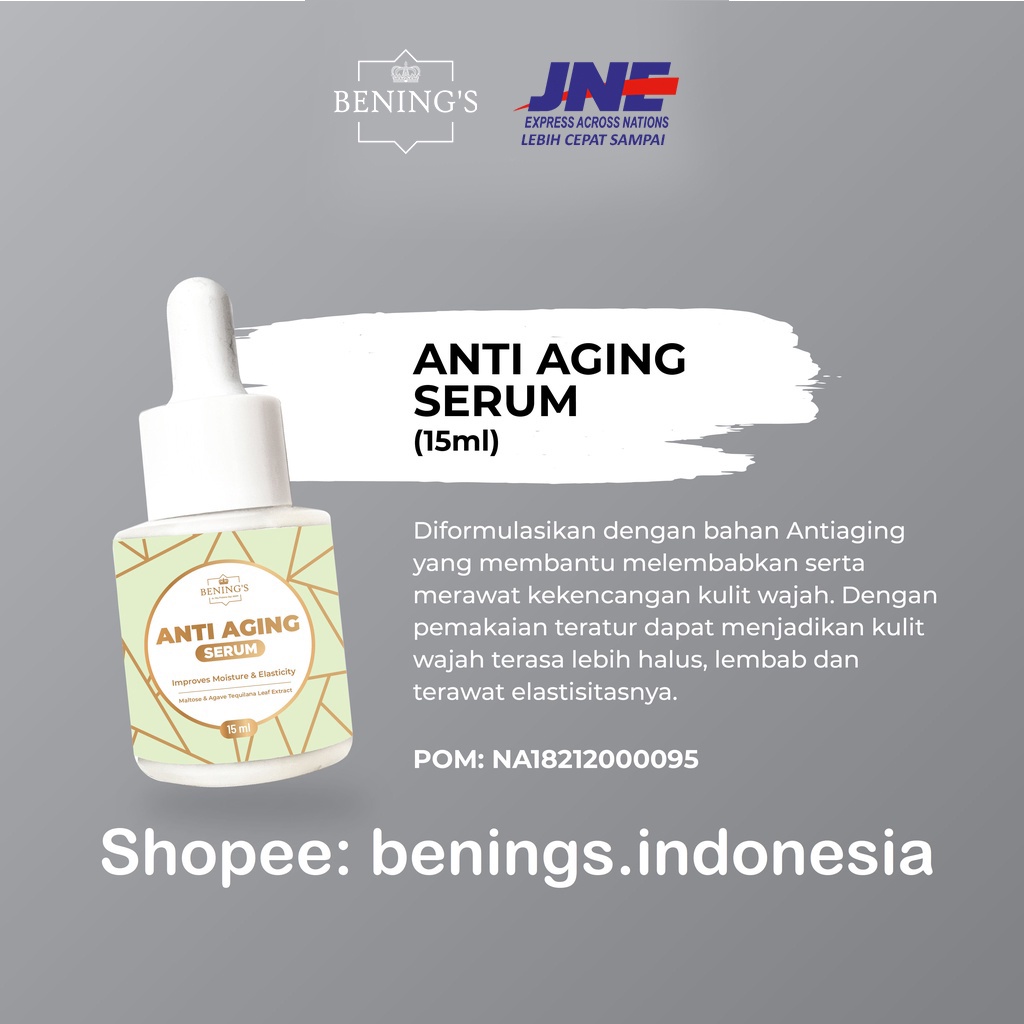 Anti Aging Serum Benings Skincare by Dr Oky (Benings Clinic) Deluxe Serum