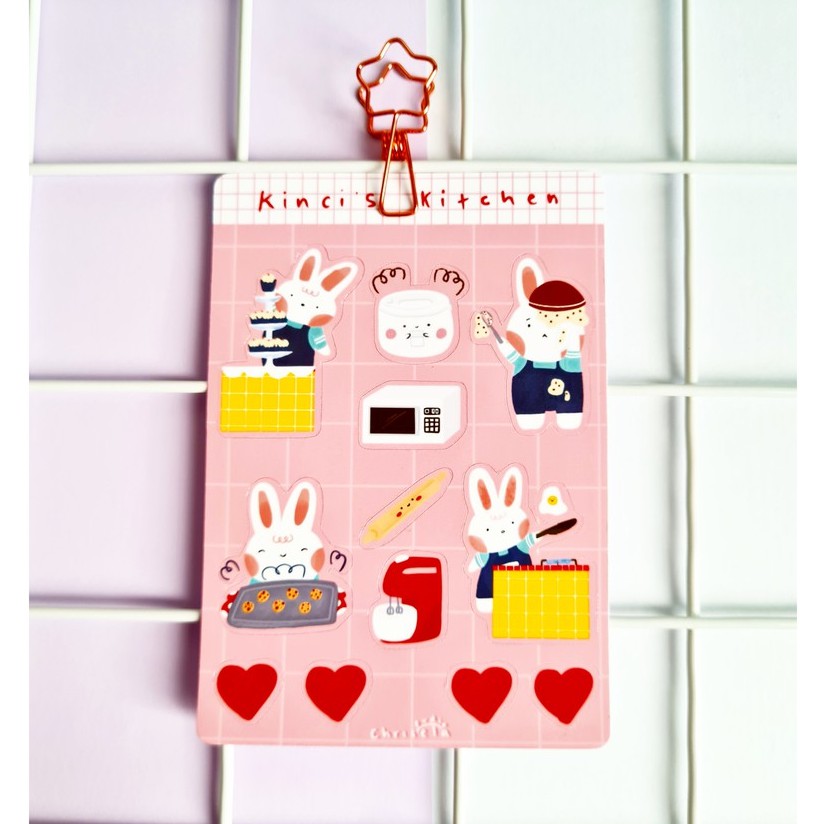 

chrisela studio | sticker dekorasi - kinci's kitchen
