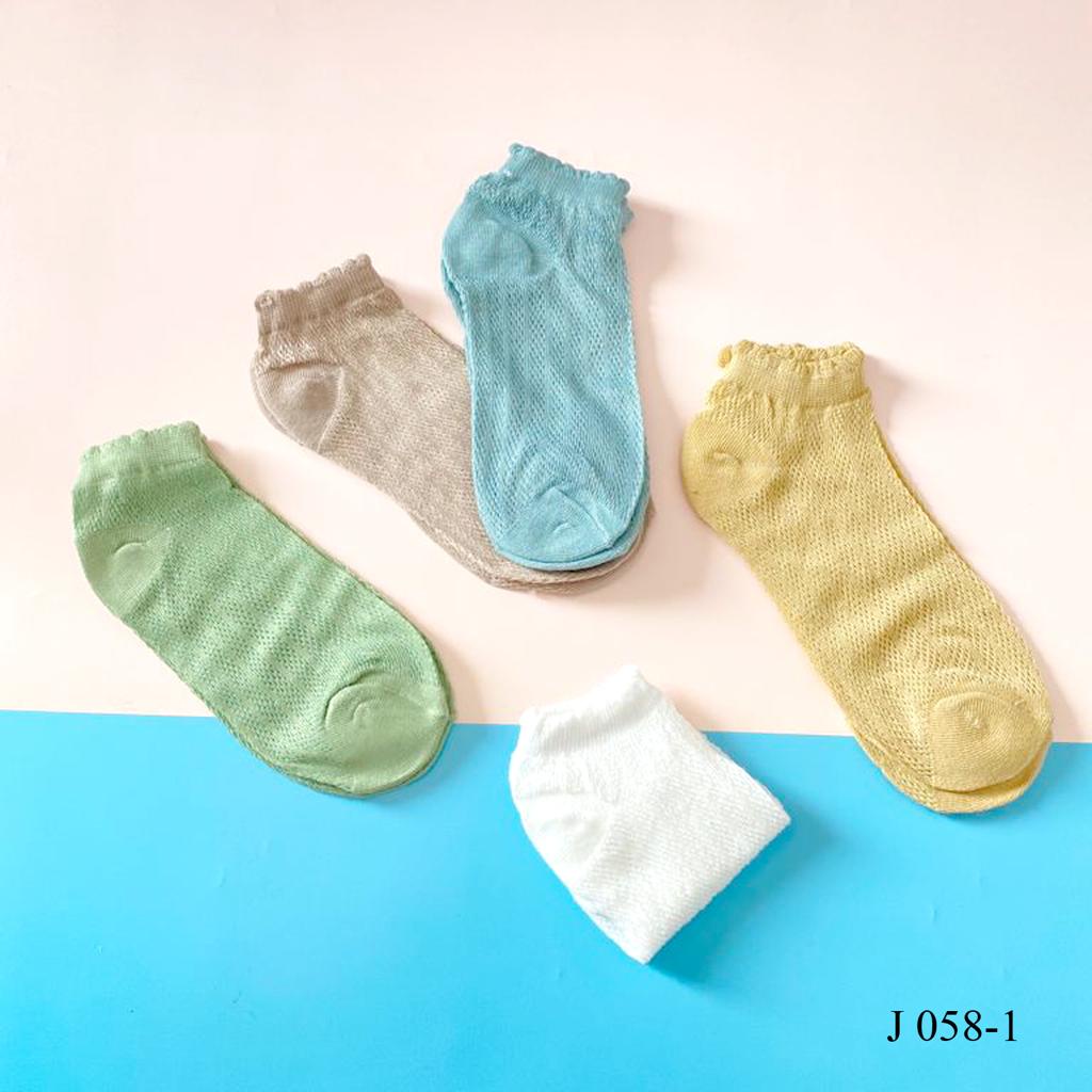 KAOS KAKI ANKLE SOCKS POLOS J058-1