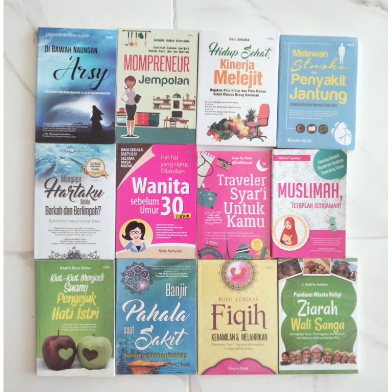 BUKU AGAMA | MOTIVASI ISLAM | BACAAN ISLAMI | ZIARAH WALI SONGO | BANJIR PAHALA SAAT SAKIT | WANITA 