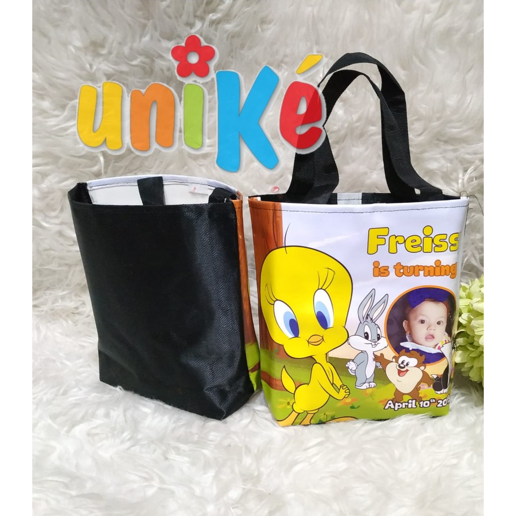 

Small Bag Custom Tas Souvenir Ulang Tahun Anak Goodie Bag Murah Unik ULTAH