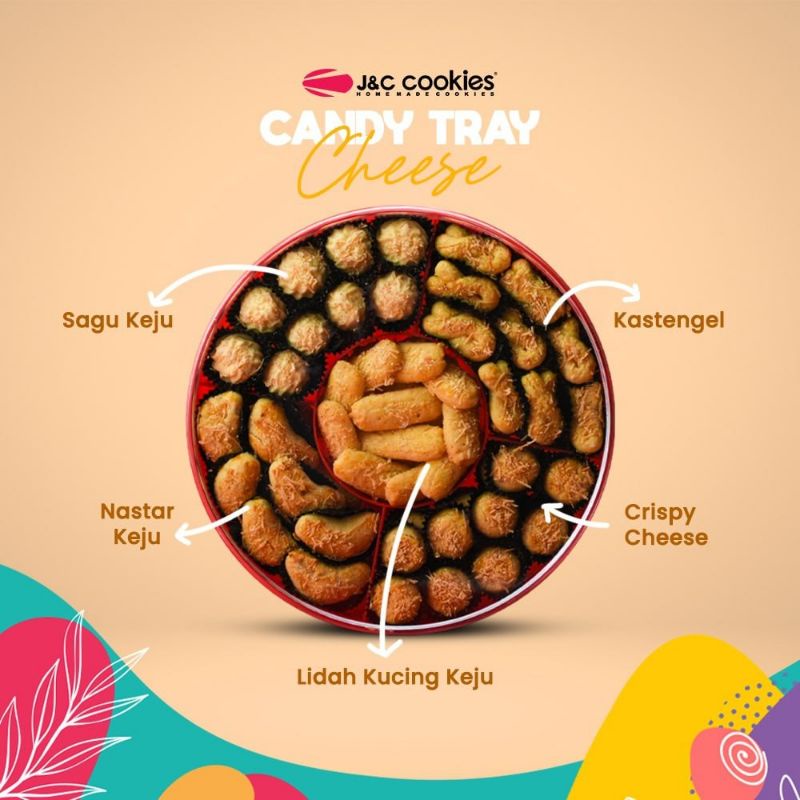 Candy Tray Jnc Cookies Paket Kombinasi jnc cookies Murah candytray