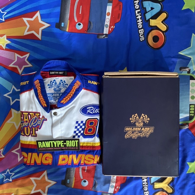 Nascar Jacket Rawtype Riot Golden Age 3