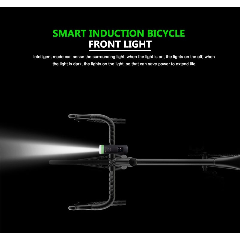 Lampu Sepeda LED USB Rechargeable XPG 350 Lumens / Lampu Stang Setang Sepeda LED Dapat Diisi Ulang Dengan USB/ Lampu Sepeda LED Aksesoris Olahraga Outdoor Waterproof Anti Air / Lampu Depan Sepeda Lipat MTB Gunung Super Terang