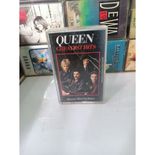 Kaset Pita Lama Queen, Kreator, ada band, firehouse, Sepultura