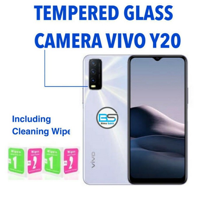 TEMPERED GLASS KAMERA VIVO Y20 - PELINDUNG KAMERA VIVO Y20 - SC