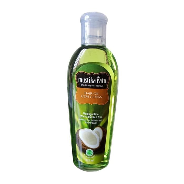 Jual Mustika Ratu Cem Ceman Minyak Rambut 175ml Minyak Kelapa Menghitamkan Rambut Indonesia Shopee Indonesia