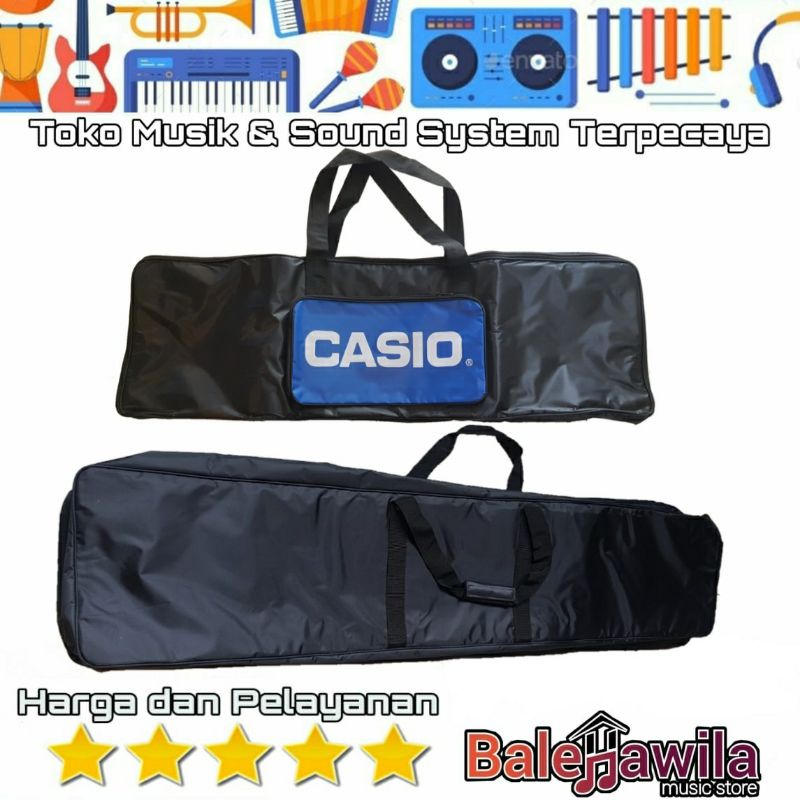 7 Octave Gigbag Tas Tebal Digital Piano atau Keyboard body ramping untuk merk Yamaha p45 , Casio cdps pxs , Korg , Nux npk 10 88KEYS