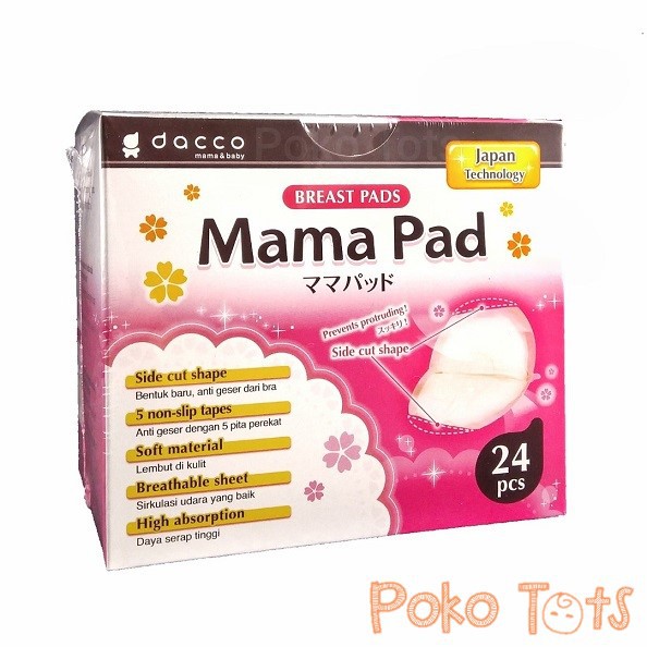 Dacco Mamapad isi 24pcs Breastpad Penyerap Asi Mama Pad Breast pads 24 pcs