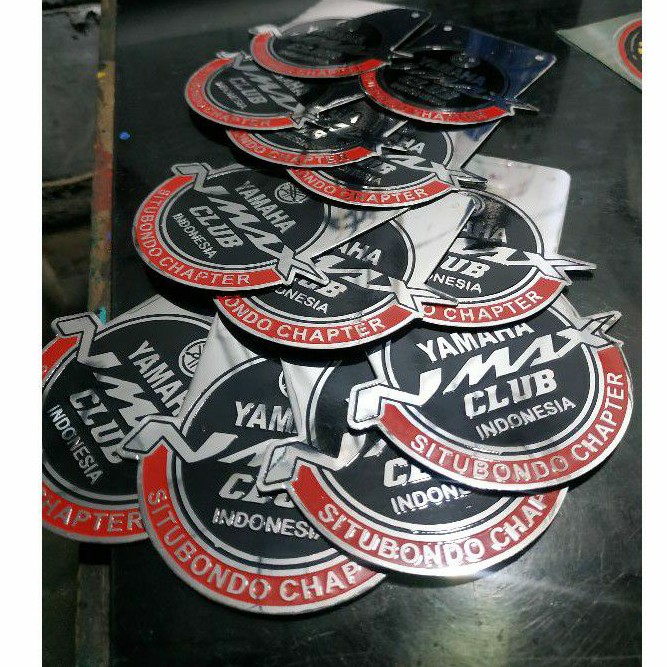 peneng/emblem club motor custom minimal order 12pcs
