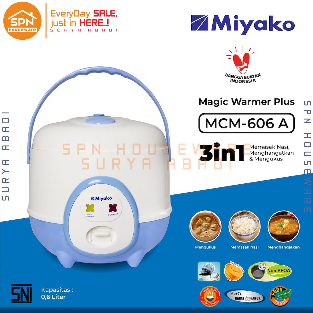 Rice Cooker MCM-606A MIYAKO