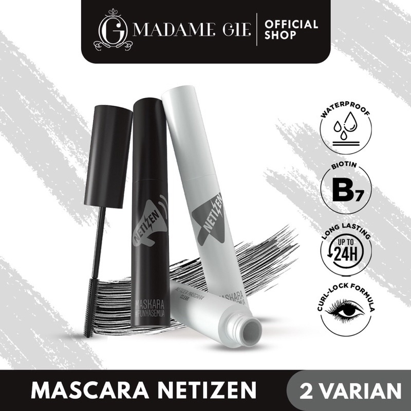 LIZBEAUTY - Madame Gie Mascara Netizen - Make Up Maskara Waterproof