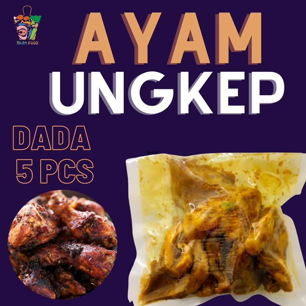 

AYAM UNGKEP BUMBU KUNING / AYAM FROZEN 500GR 5 POTONG DADA