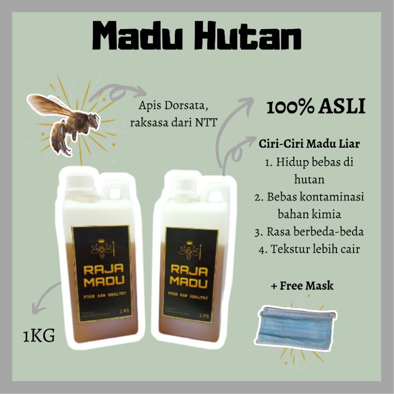 

MADU HUTAN || APIS DORSATA || 1 KG