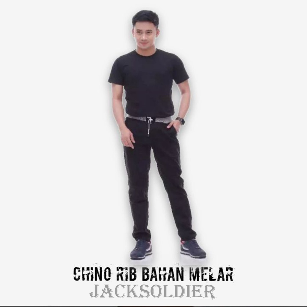 TERMURAH CELANA PANJANG PRIA CHINO CINO RIP RIB PANJANG KOLOR BAHAN KATUN STRETCH MELAR POLOS