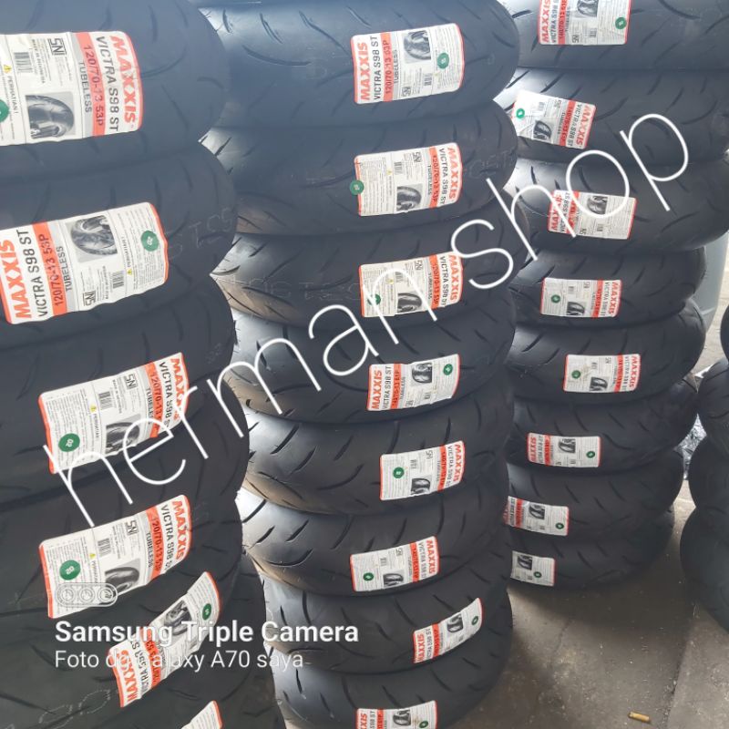 Ban maxxis Nmax Depan Belakang 140 / 70 -13 & 120 / 70 -13 victra