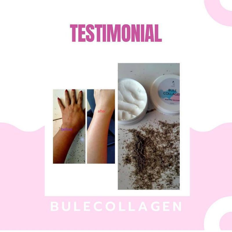 SCRUB PEMUTIH BADAN BPOM / BULE COLLAGEN BPOM & HALAL MUI