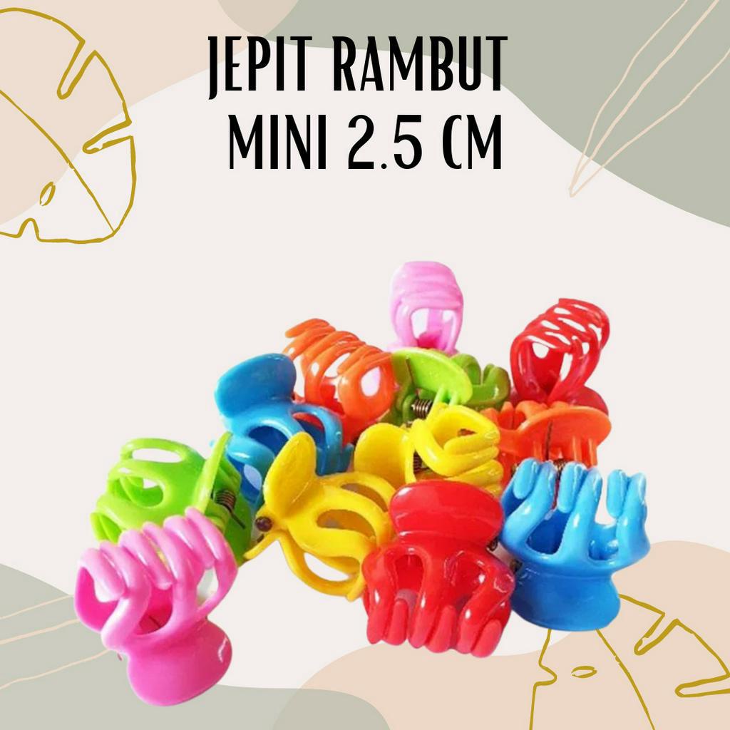 JEPIT JEDAI DOFF/WARNA WARNI/HITAM /JEDAI  BANGKOK BESAR 5CM /JEPITAN JEDAI MINI 2,5 CM