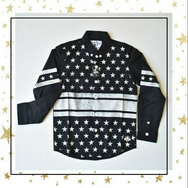 KEMEJA ANAK LAKI LAKI DJ KIDS  - STAR