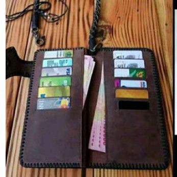 dompet pria kulit sapi asli /dompet full up/ dompet sulam