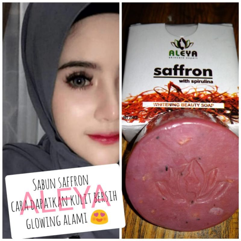 [SABUN SAFFRON ] sabun safron sabun glowing sabun saffron anti jerawat