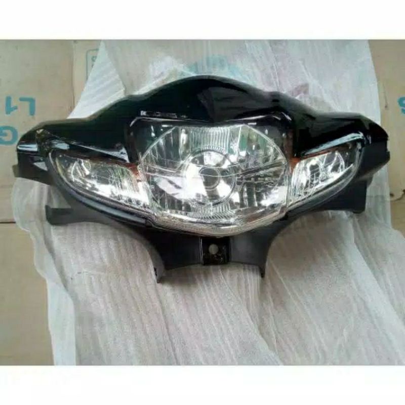 BATOK KEPALA TOTOK KEDOK LAMPU VISOR REFLEKTOR HONDA REVO ABSOLUT REVO FIT 110