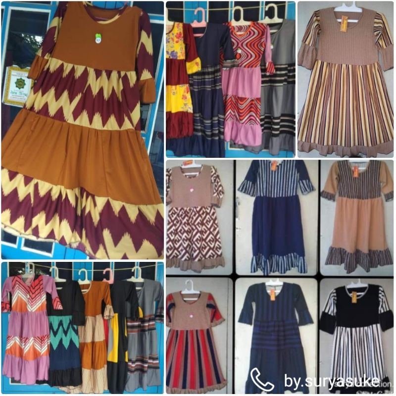 GAMIS ANAK MURAH// GAMIS ANAK// DRESS ANAK// PAKAIAN ANAK MURAH