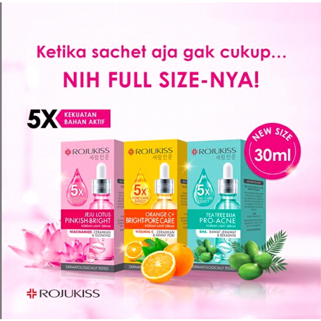 ROJUKISS Korean Light Serum 30ml