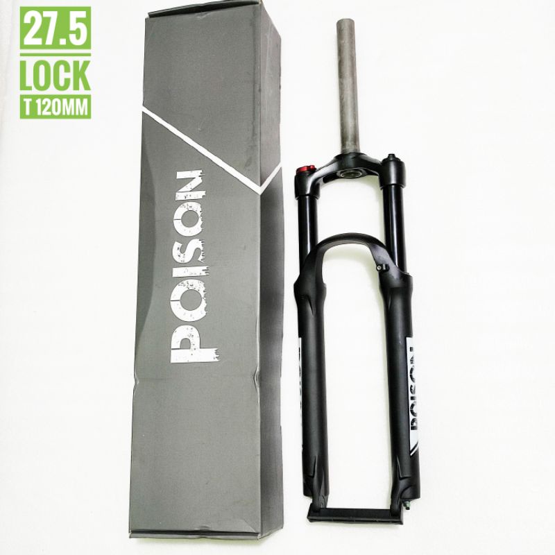 fork poison 27.5 - fork poison 27,5 - fork sepeda poison - fork mtb os - fork over size - fork mtb discbrake