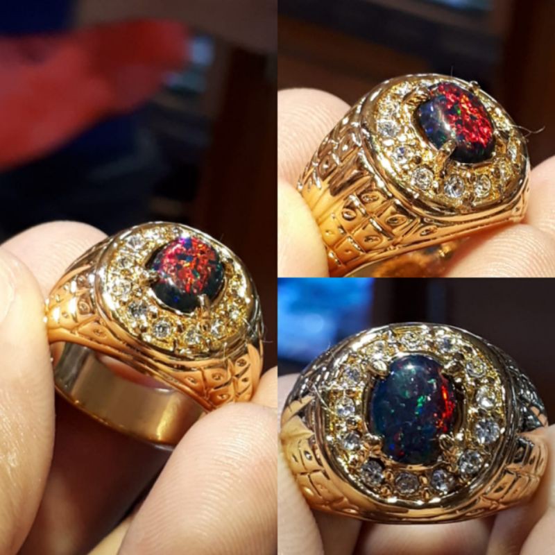 PROMO BIG SALE CICIN PRIA CICIN BLAK OVAL CICIN MEWAH