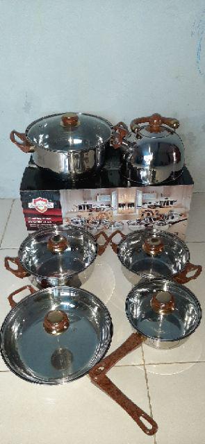 Panci Set Armor - Coklat