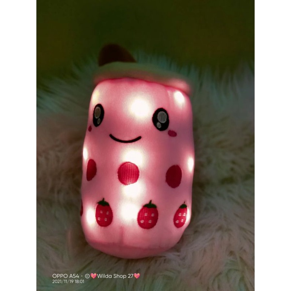 Boneka Boba Milk Tea Plush Buah Mainan Lucu Bahan Halus Dan Lembut