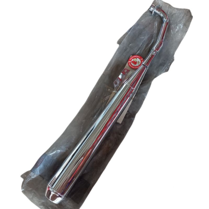 MUFFLER EXHAUST KNALPOT HONDA ASTREA GRAND BULUS SABIT IMPRESSA LEGENDA ORIGINAL ORI 18350-GN5-830