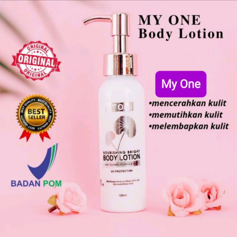 Body Lotion MY ONE Nourishing Bright ORI/Lotion my one/MY ONE