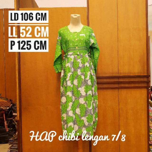 Daster HAP chibi lengan 7/8