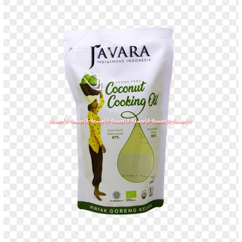 Javara organic Coconut Cooking Oil 900ml Minyak Goreng Kelapa Organik