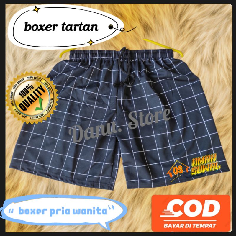 KOLOR BOXER PRIA WANITA BOXER TARTAN BOXER MURAH BOXER DISTRO MODEL TARTAN BOXER DALEMAN PRIA WANITA