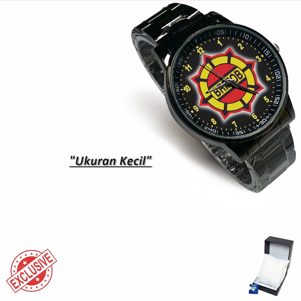 Jam Tangan Rantai Couple BRIMOB POLRI (Keren)