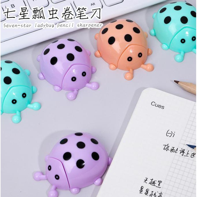 

SERUTAN RAUTAN PENSIL KARAKTER LADY BUG PENCIL SHARPENER