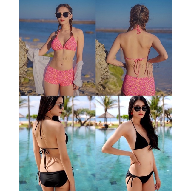 DNOLSHOP8 Bikini Boxer & CD | Wanita Fashion Swimsuit swimwear baju renang beachwear pantai