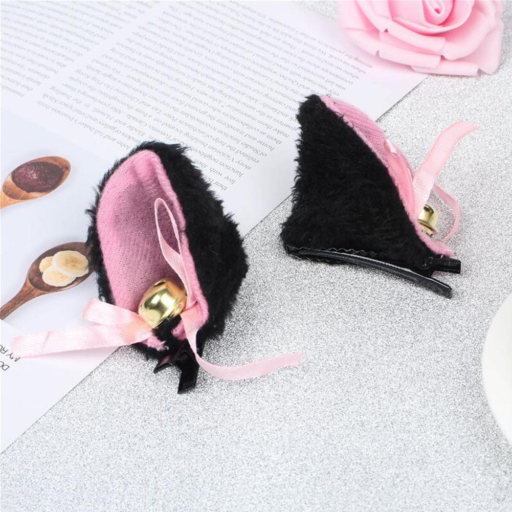 CSP002 – Cat Ears Bandana / Bando Jepit Telinga Kucing Lucu Cosplay