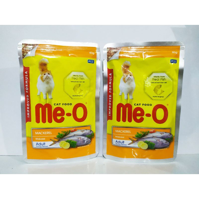 Meo Sachet All Varian Rasa 80gr / Makanan Basah Meo Saset / Meo Pouch