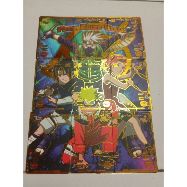 Updete 07-09-2023 Mainan Card Gold Kartu Naruto Pokemon  Kartu Koleksi Kolektor Mainan
