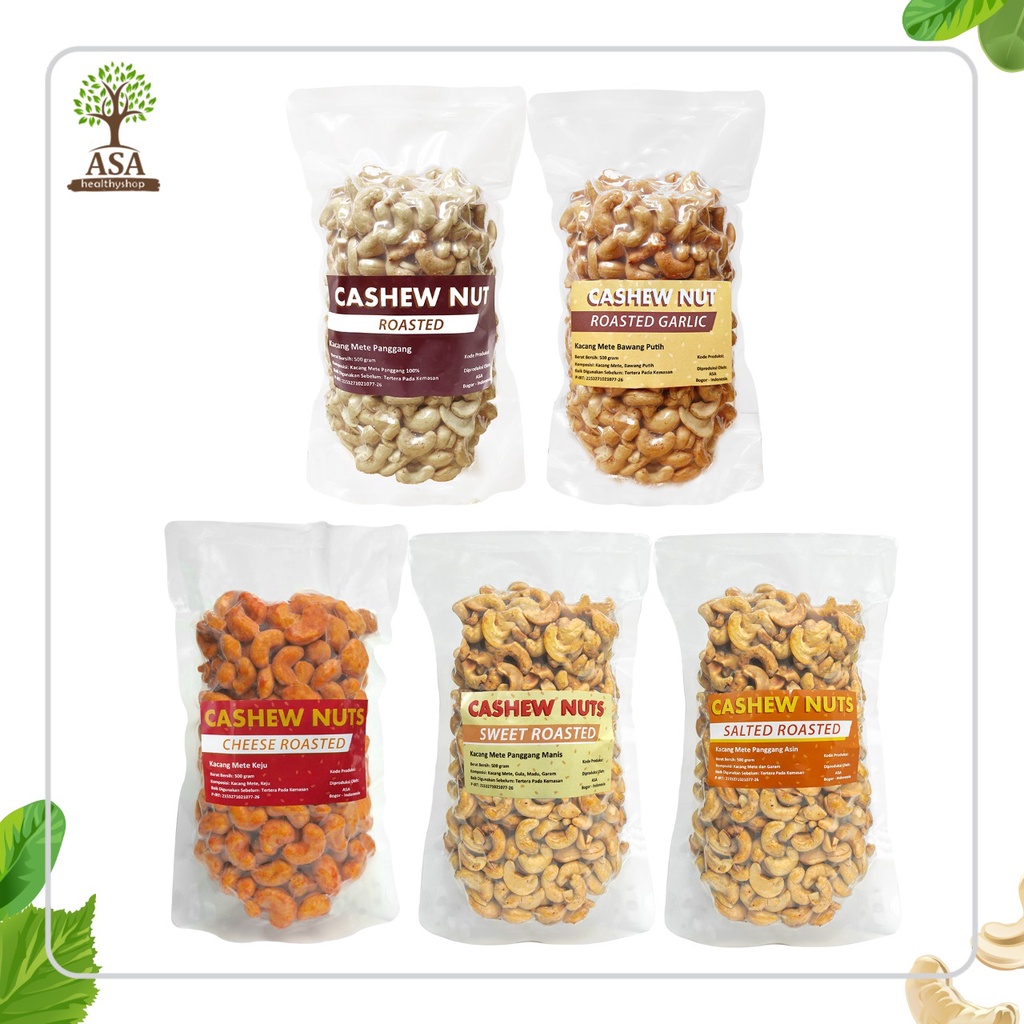 Roasted Cashew Nuts 500 gram