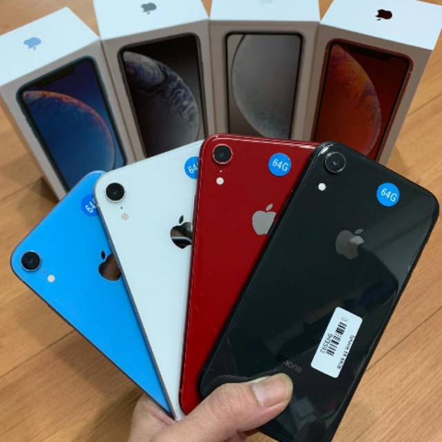  iPhone  XR  256GB 128GB 64GB fullset Second mulus 100 