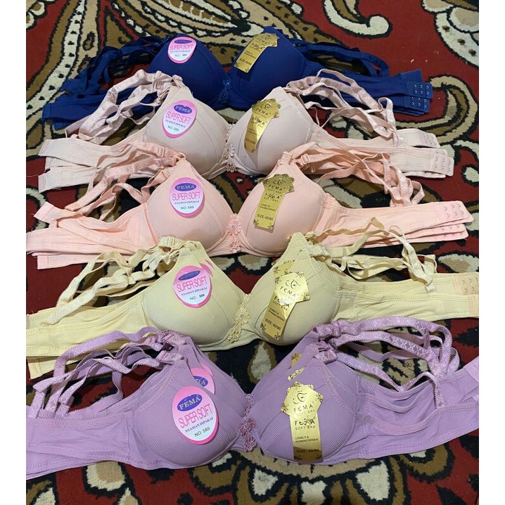 bh tanpa kawat merk fema/ bra tanpa kawat fem kait 2