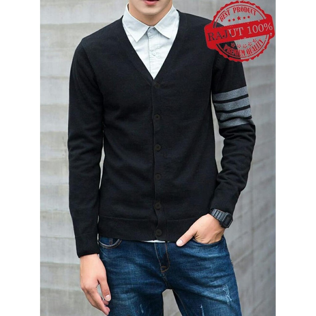 sweater cartigan neck nevi#rajutpria#sweterpria#rajutpria&amp;wanita#cartiganrajut#